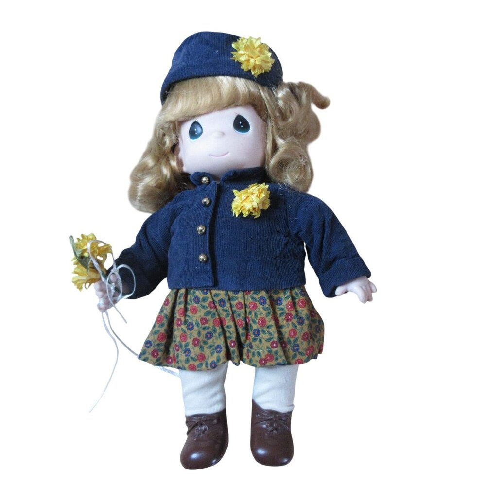 Precious Moments - Garden of Friends 12" Doll - Marigold November VTG 1997